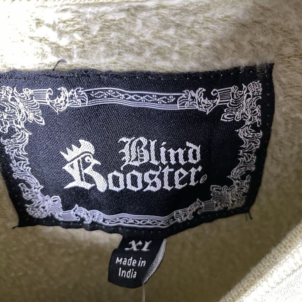 Blind Rooster Unisex sweatshirt NWT XL embroidered Chiller Than Most XL Cozy - Picture 4 of 9